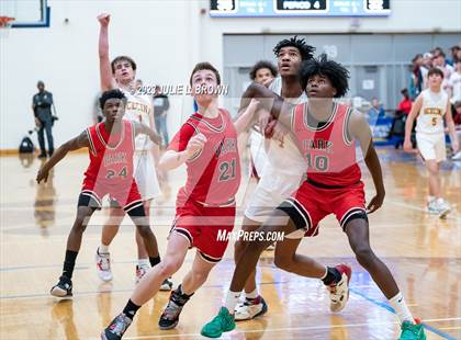 Thumbnail 1 in Park Tudor vs. Indianapolis Scecina Memorial (IHSAA 2A Regional 21 Championship)  photogallery.