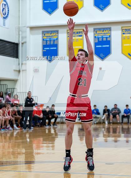 Thumbnail 2 in Park Tudor vs. Indianapolis Scecina Memorial (IHSAA 2A Regional 21 Championship)  photogallery.