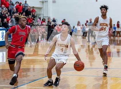 Thumbnail 1 in Park Tudor vs. Indianapolis Scecina Memorial (IHSAA 2A Regional 21 Championship)  photogallery.