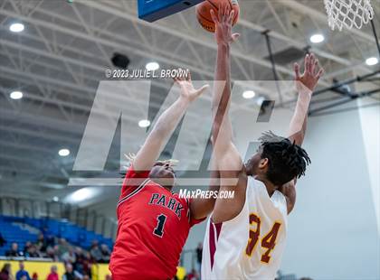 Thumbnail 3 in Park Tudor vs. Indianapolis Scecina Memorial (IHSAA 2A Regional 21 Championship)  photogallery.