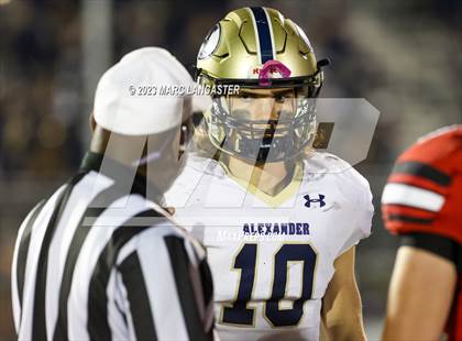 Thumbnail 2 in Alexander Central @ Butler (NCHSAA 4A Round 1 Playoff) photogallery.
