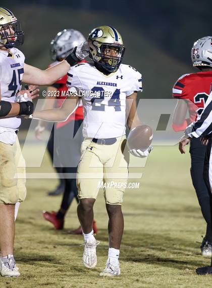 Thumbnail 2 in Alexander Central @ Butler (NCHSAA 4A Round 1 Playoff) photogallery.