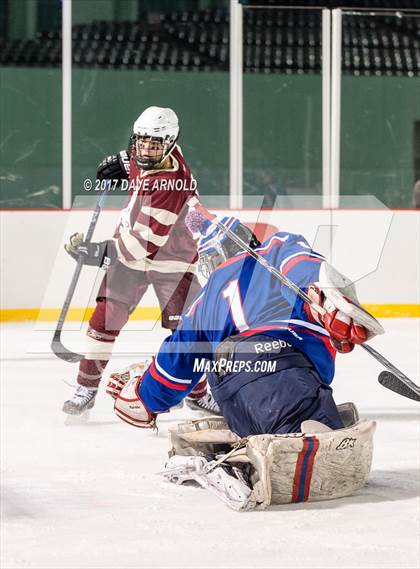 Thumbnail 2 in Arlington vs Burlington (Frozen Fenway) photogallery.