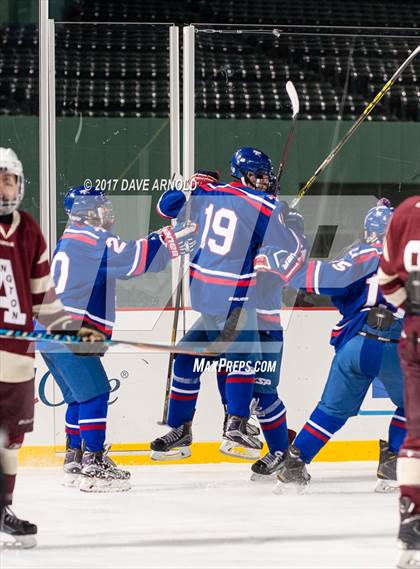 Thumbnail 1 in Arlington vs Burlington (Frozen Fenway) photogallery.