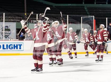 Thumbnail 3 in Arlington vs Burlington (Frozen Fenway) photogallery.
