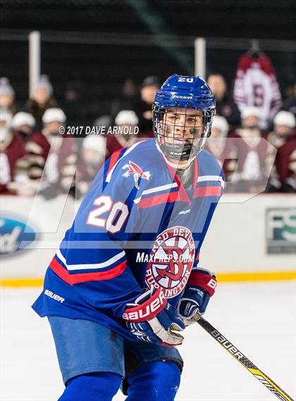Thumbnail 2 in Arlington vs Burlington (Frozen Fenway) photogallery.
