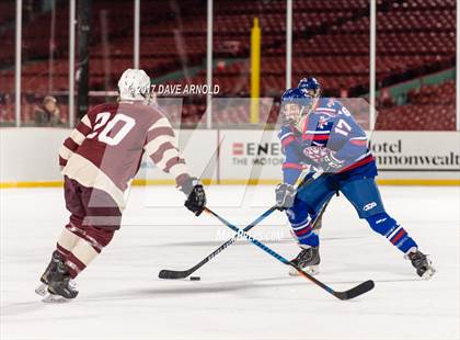 Thumbnail 1 in Arlington vs Burlington (Frozen Fenway) photogallery.