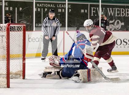 Thumbnail 2 in Arlington vs Burlington (Frozen Fenway) photogallery.
