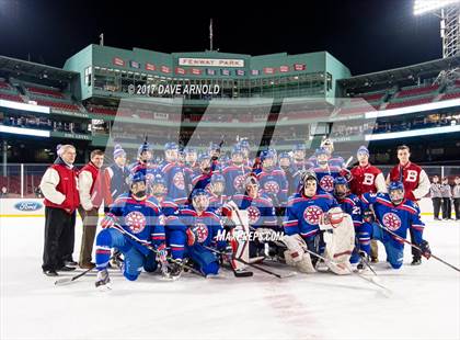 Thumbnail 2 in Arlington vs Burlington (Frozen Fenway) photogallery.