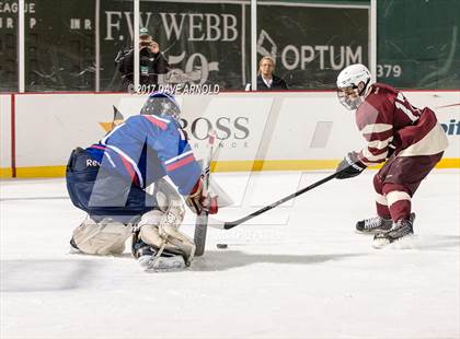 Thumbnail 2 in Arlington vs Burlington (Frozen Fenway) photogallery.