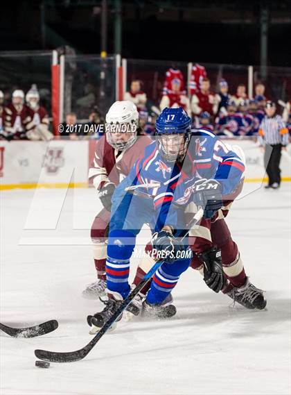 Thumbnail 3 in Arlington vs Burlington (Frozen Fenway) photogallery.