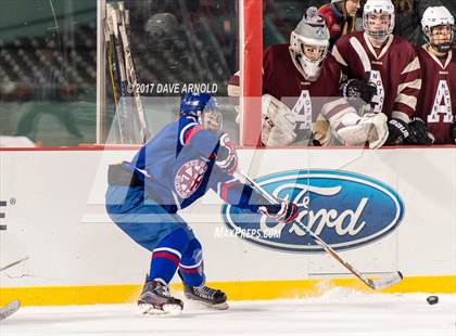 Thumbnail 2 in Arlington vs Burlington (Frozen Fenway) photogallery.