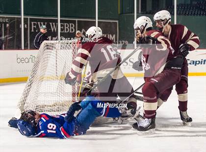 Thumbnail 2 in Arlington vs Burlington (Frozen Fenway) photogallery.