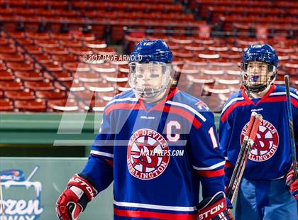 Thumbnail 1 in Arlington vs Burlington (Frozen Fenway) photogallery.