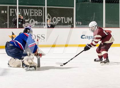 Thumbnail 1 in Arlington vs Burlington (Frozen Fenway) photogallery.