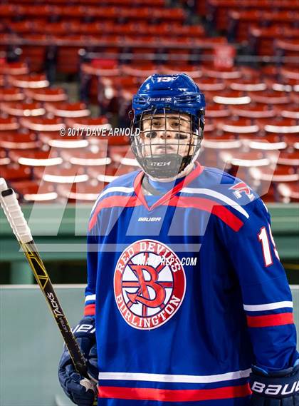 Thumbnail 2 in Arlington vs Burlington (Frozen Fenway) photogallery.