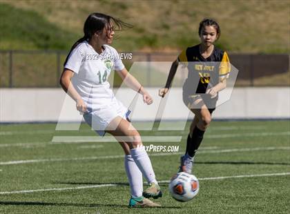 Thumbnail 3 in Ben Holt College Prep Academy vs. Mariposa County (CIF SJS D6 Final) photogallery.