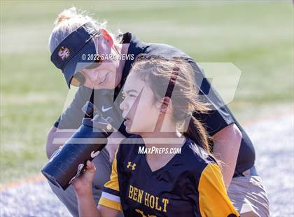 Thumbnail 3 in Ben Holt College Prep Academy vs. Mariposa County (CIF SJS D6 Final) photogallery.