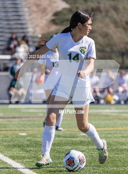 Thumbnail 2 in Ben Holt College Prep Academy vs. Mariposa County (CIF SJS D6 Final) photogallery.