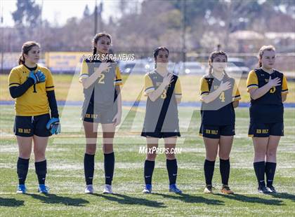 Thumbnail 3 in Ben Holt College Prep Academy vs. Mariposa County (CIF SJS D6 Final) photogallery.