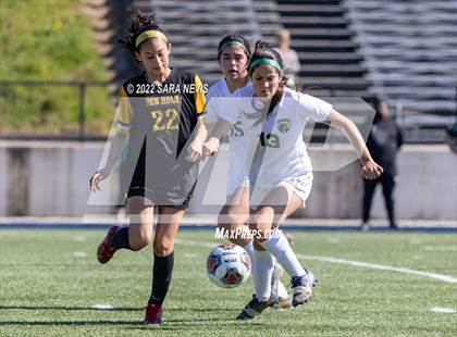 Thumbnail 1 in Ben Holt College Prep Academy vs. Mariposa County (CIF SJS D6 Final) photogallery.