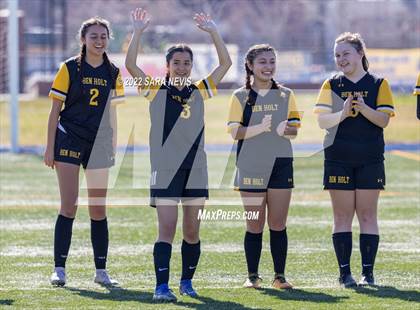 Thumbnail 3 in Ben Holt College Prep Academy vs. Mariposa County (CIF SJS D6 Final) photogallery.
