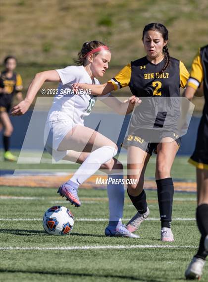 Thumbnail 3 in Ben Holt College Prep Academy vs. Mariposa County (CIF SJS D6 Final) photogallery.