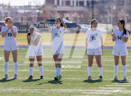 Thumbnail 2 in Ben Holt College Prep Academy vs. Mariposa County (CIF SJS D6 Final) photogallery.