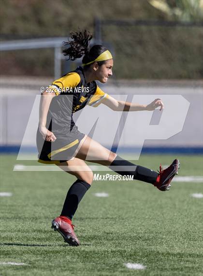 Thumbnail 3 in Ben Holt College Prep Academy vs. Mariposa County (CIF SJS D6 Final) photogallery.