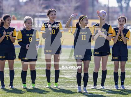 Thumbnail 2 in Ben Holt College Prep Academy vs. Mariposa County (CIF SJS D6 Final) photogallery.
