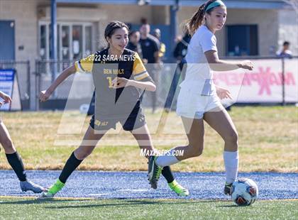 Thumbnail 3 in Ben Holt College Prep Academy vs. Mariposa County (CIF SJS D6 Final) photogallery.