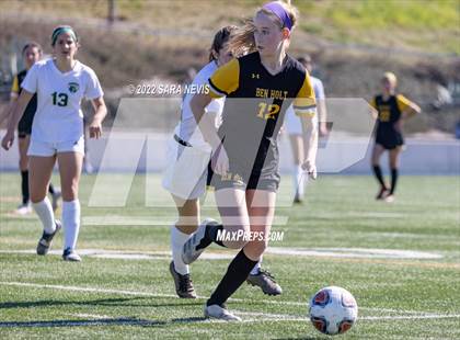 Thumbnail 3 in Ben Holt College Prep Academy vs. Mariposa County (CIF SJS D6 Final) photogallery.