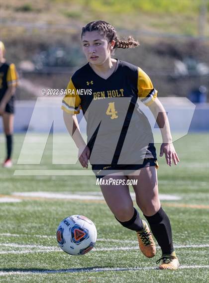 Thumbnail 1 in Ben Holt College Prep Academy vs. Mariposa County (CIF SJS D6 Final) photogallery.