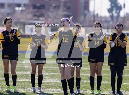 Thumbnail 3 in Ben Holt College Prep Academy vs. Mariposa County (CIF SJS D6 Final) photogallery.