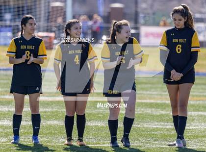 Thumbnail 2 in Ben Holt College Prep Academy vs. Mariposa County (CIF SJS D6 Final) photogallery.