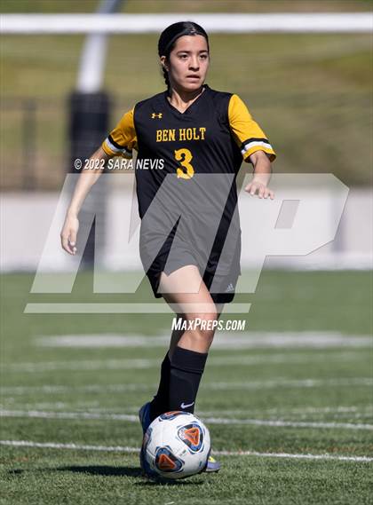 Thumbnail 2 in Ben Holt College Prep Academy vs. Mariposa County (CIF SJS D6 Final) photogallery.