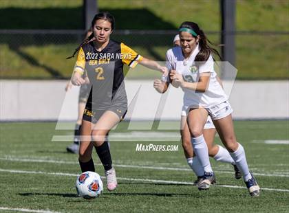 Thumbnail 2 in Ben Holt College Prep Academy vs. Mariposa County (CIF SJS D6 Final) photogallery.