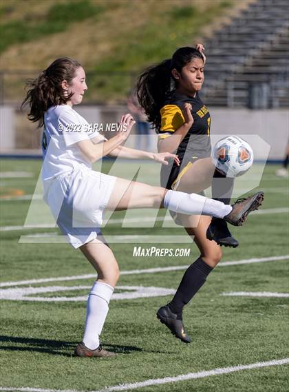 Thumbnail 2 in Ben Holt College Prep Academy vs. Mariposa County (CIF SJS D6 Final) photogallery.