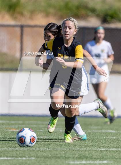 Thumbnail 3 in Ben Holt College Prep Academy vs. Mariposa County (CIF SJS D6 Final) photogallery.