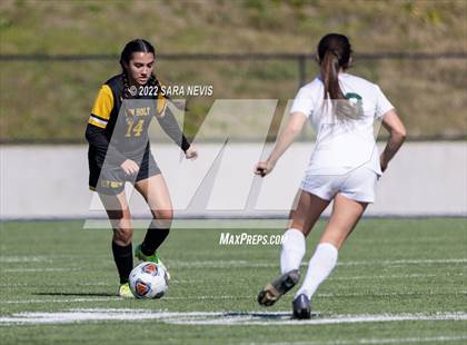 Thumbnail 3 in Ben Holt College Prep Academy vs. Mariposa County (CIF SJS D6 Final) photogallery.