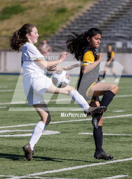 Thumbnail 3 in Ben Holt College Prep Academy vs. Mariposa County (CIF SJS D6 Final) photogallery.