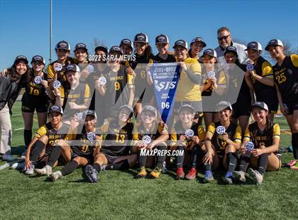 Thumbnail 2 in Ben Holt College Prep Academy vs. Mariposa County (CIF SJS D6 Final) photogallery.