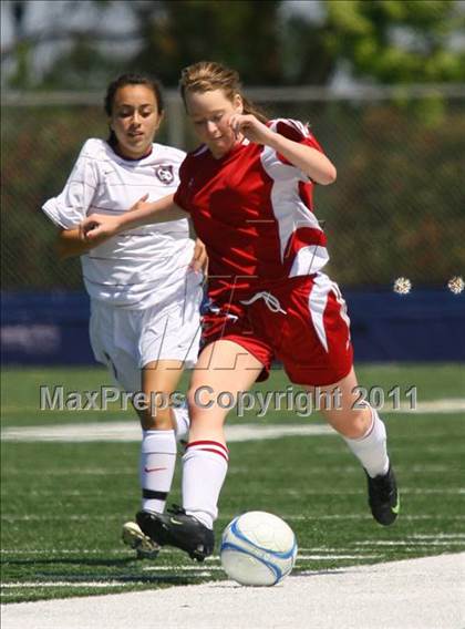 Thumbnail 2 in West Campus vs Calaveras (CIF SJS D5 Final) photogallery.
