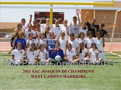 Thumbnail 2 in West Campus vs Calaveras (CIF SJS D5 Final) photogallery.