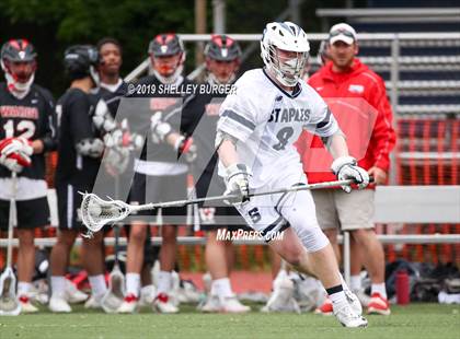 Thumbnail 2 in Staples vs. Warde (CIAC Class L 1st Round) photogallery.
