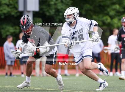Thumbnail 3 in Staples vs. Warde (CIAC Class L 1st Round) photogallery.
