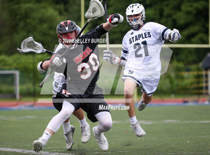 Thumbnail 1 in Staples vs. Warde (CIAC Class L 1st Round) photogallery.