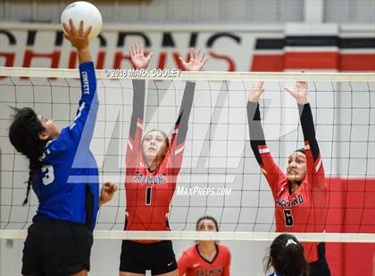 Thumbnail 3 in Frost vs. Bremond (UIL Division 2 Area Playoff) photogallery.