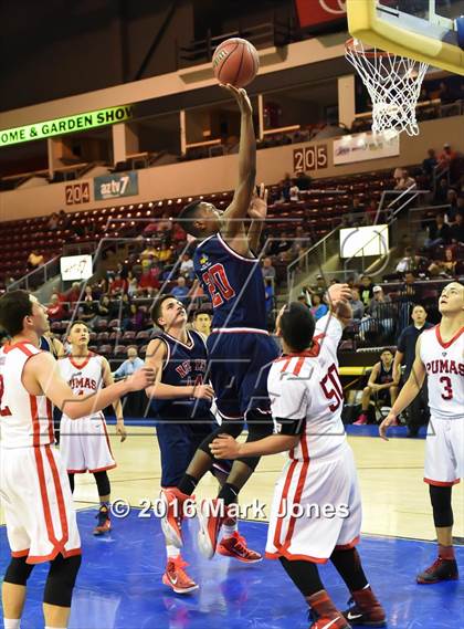 Thumbnail 3 in NFL Yet Academy vs. Bisbee (AIA D5 Semifinal) photogallery.