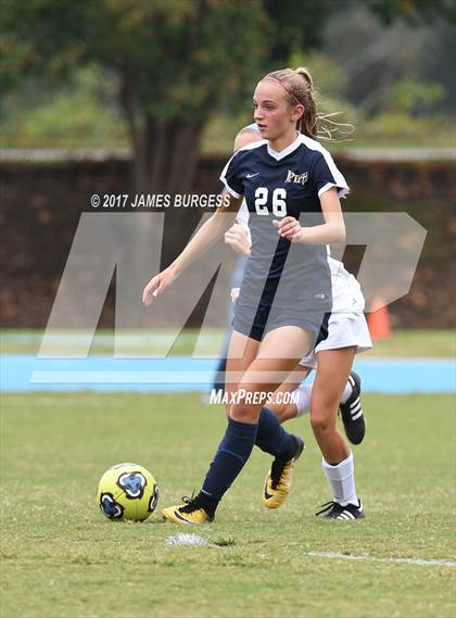 Thumbnail 3 in Girls Prep vs Pope John Paul II photogallery.